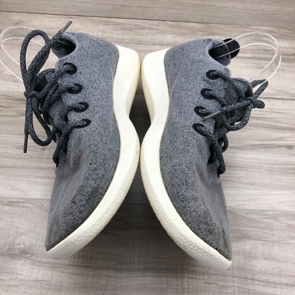 Allbirds Sneakers Mens 12 Gray Merino Wool Runners Lace Up Shoes main image 5